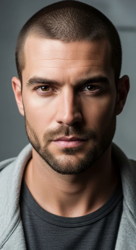 Stubble 5 O’Clock Shadow (1–3mm).