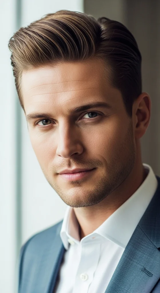 Taper Fade Pompadour