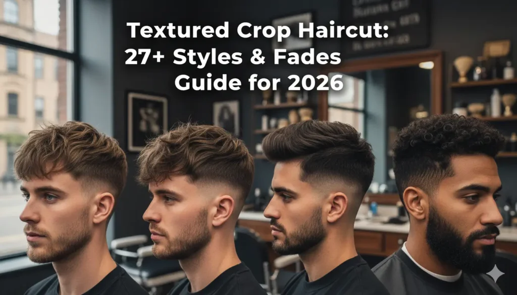 Textured Crop Haircut