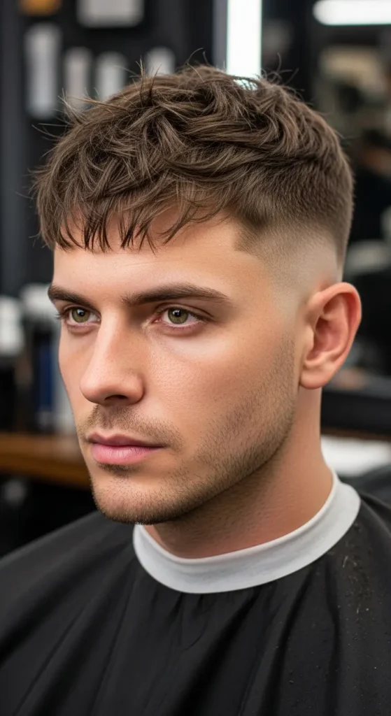 Textured Crop Taper Fade