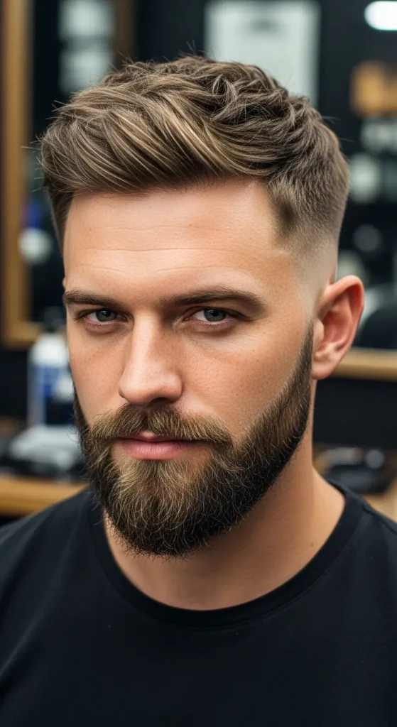 Textured Crop with Beard