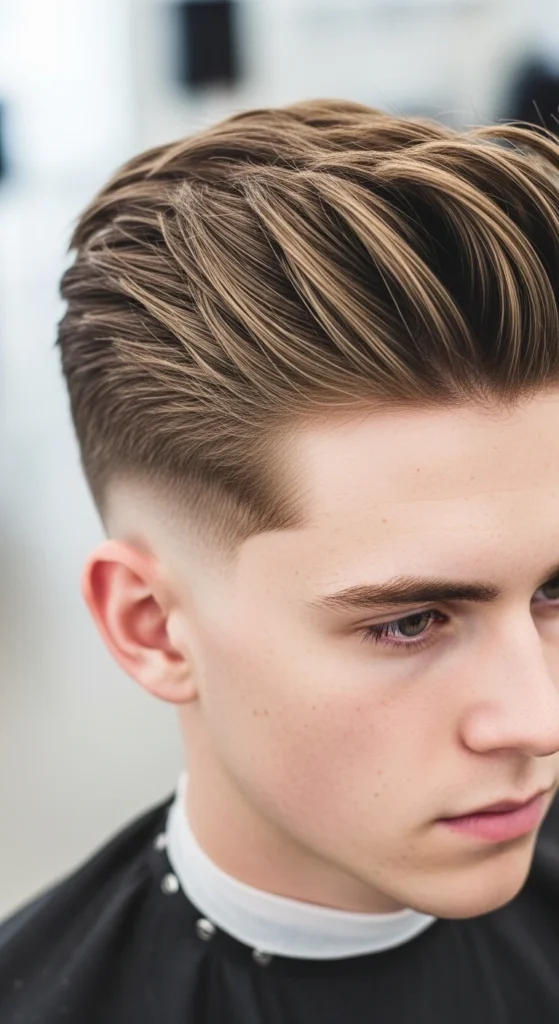 Textured Forward Quiff