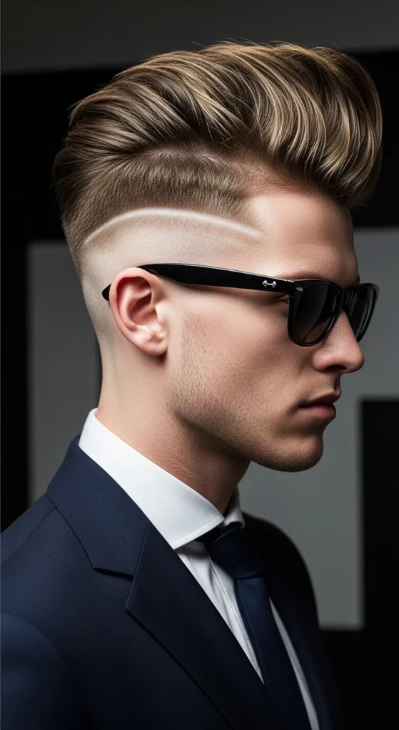 Textured Quiff Undercut (Disconnected)