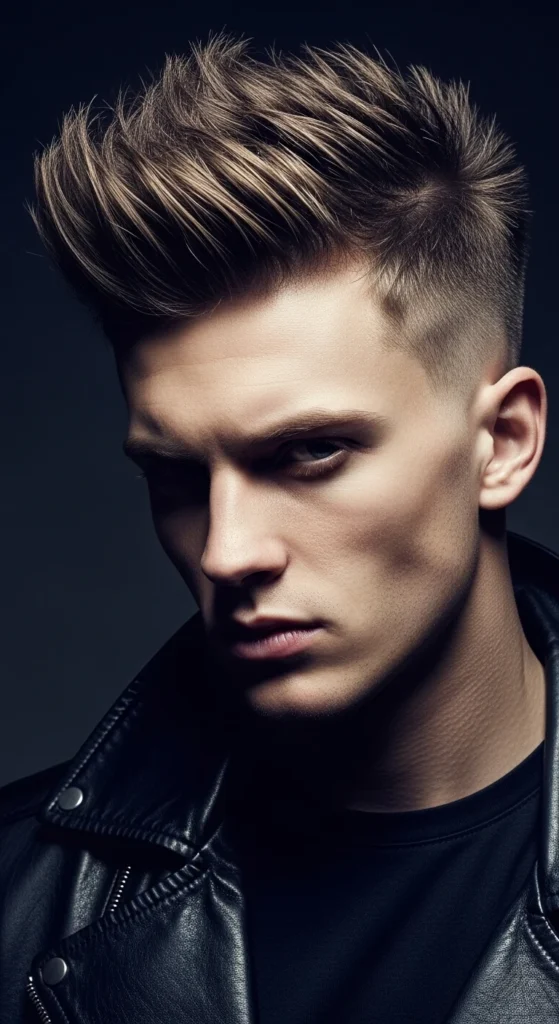 Textured Spiky Quiff