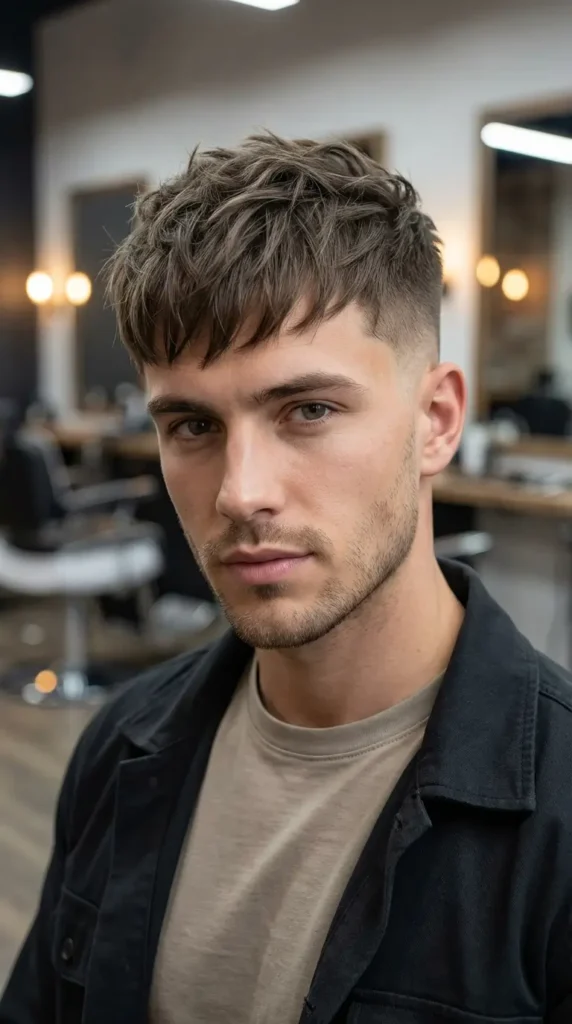 Textured Fringe Mid Fade
