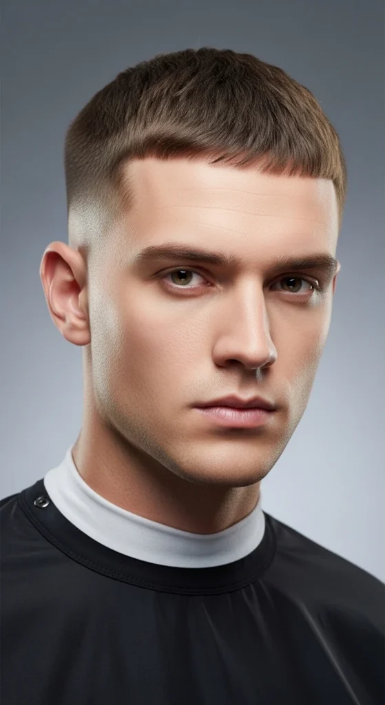 Traditional Crew Cut (No Fade)