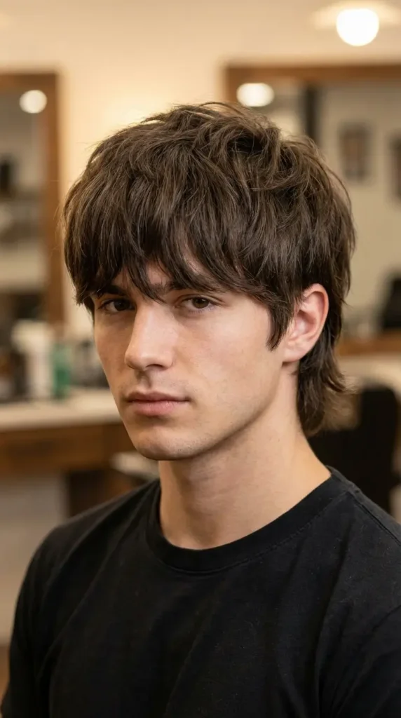 Wolf Cut with Heavy Fringe