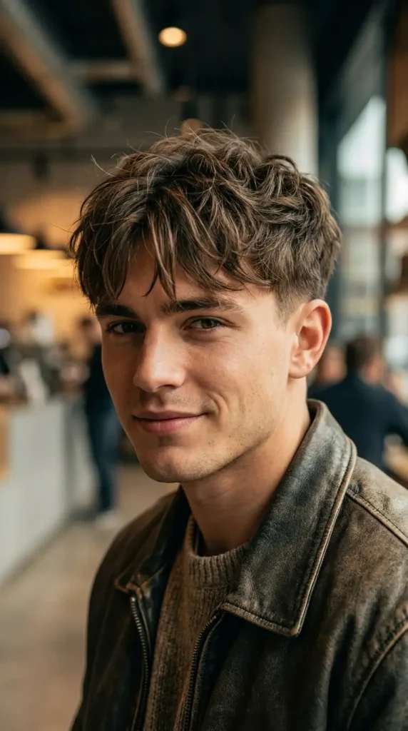 Messy Fringe with Curtain Bangs