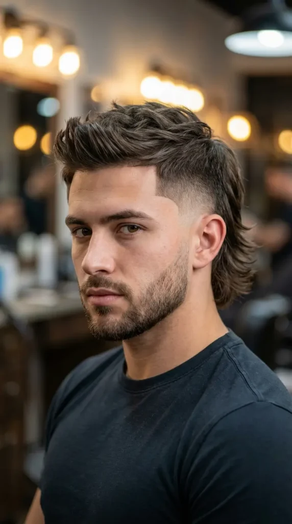 Modern Mullet Fade