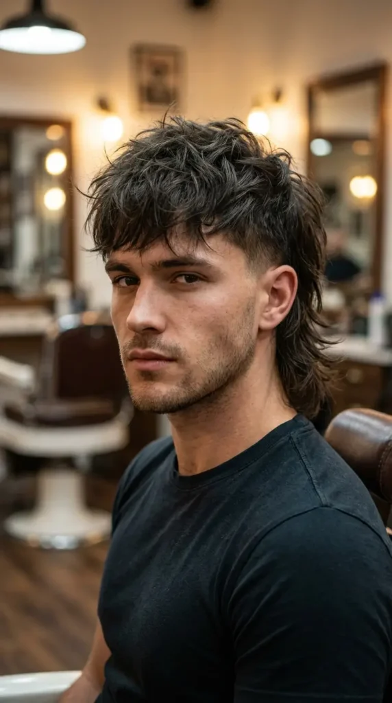 Wolf Cut Mullet