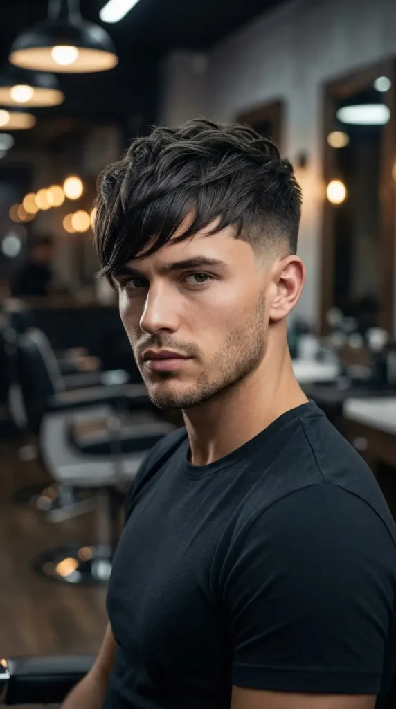 French Crop with Asymmetrical Fringe