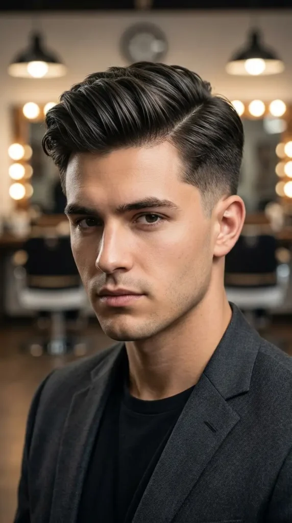 Long Ivy League Haircut