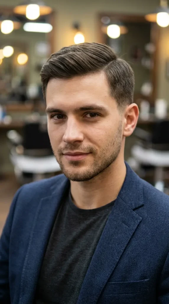 Short Ivy League Haircut