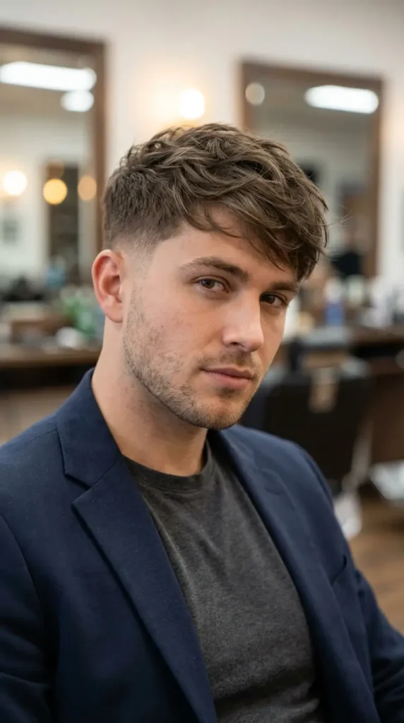 Messy Ivy League Haircut