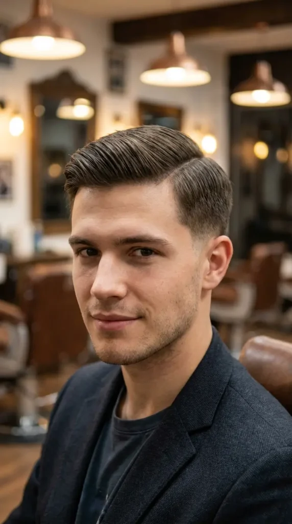 Classic Ivy League Haircut