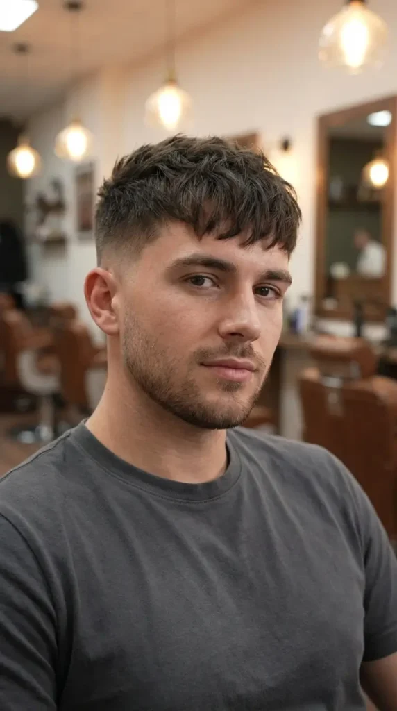 Fade with Textured Fringe