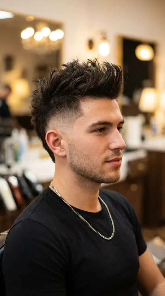 Burst Fade Mohawk