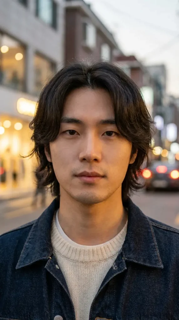 Korean-Style Curtain Layers