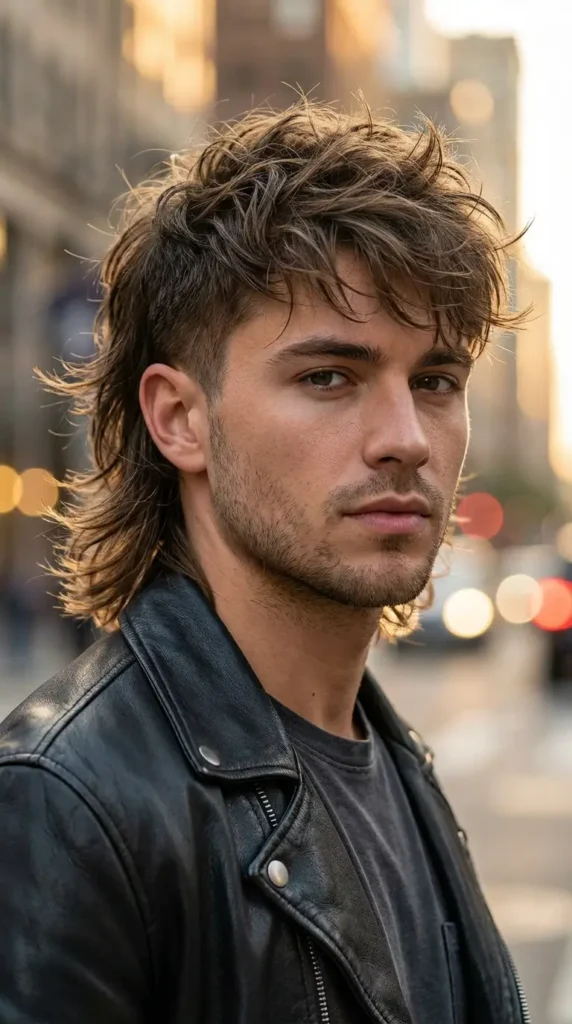 Layered Modern Mullet