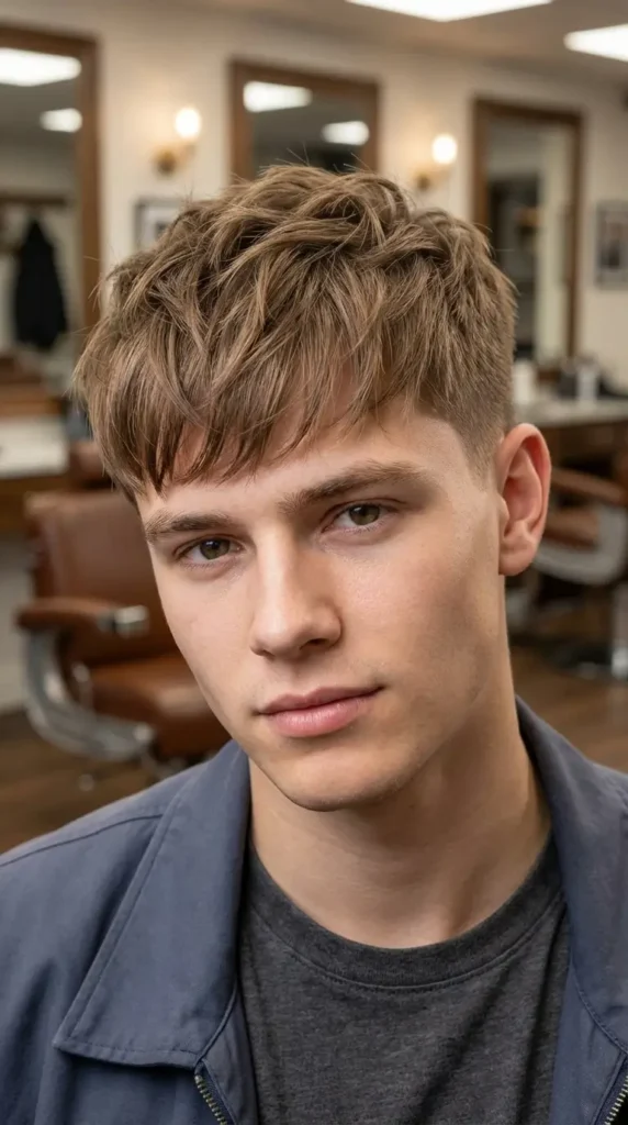 Textured Fringe for Thin Hair