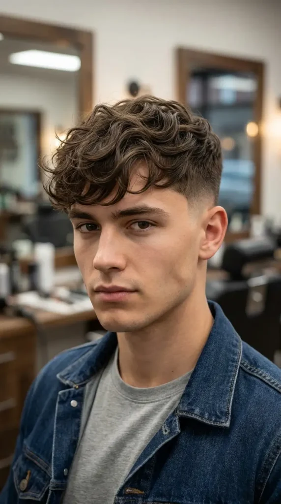 Wavy Fringe Mid Fade