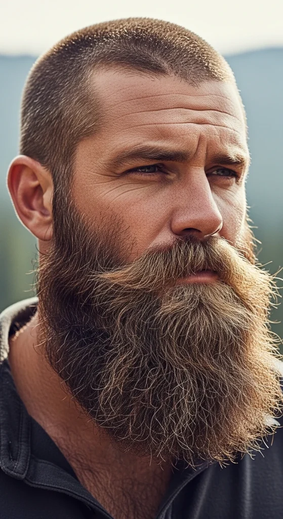 long lumberjack beard