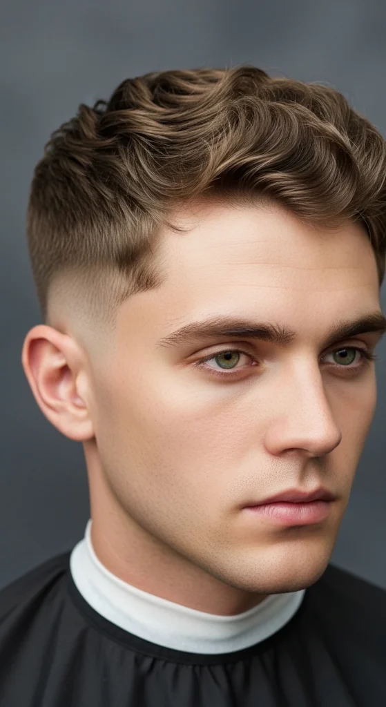 16 Guard Buzz Cut Wavy Hair