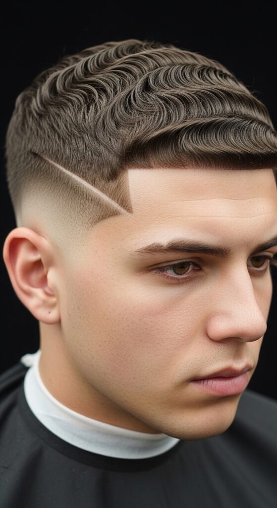 360 Waves with Low Taper Fade