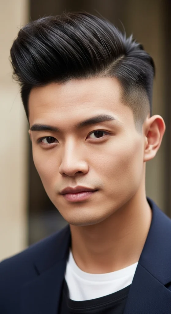 Blowout Taper Asian Hair