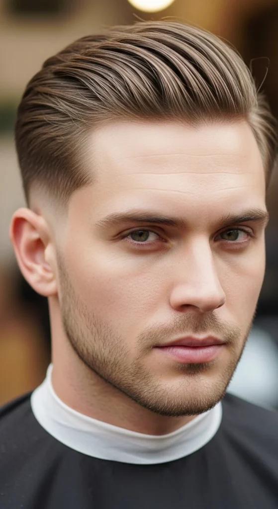 Blowout Taper Straight Hair