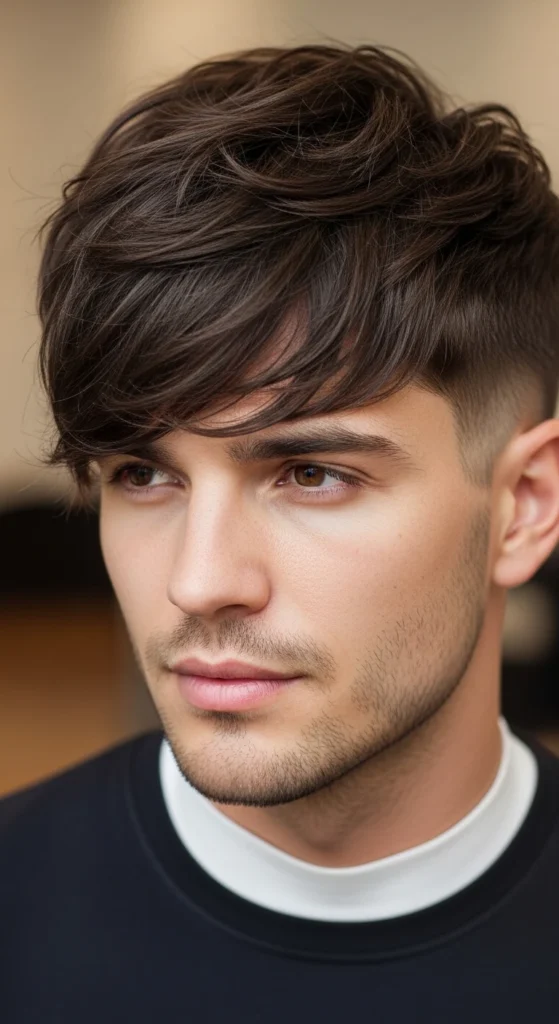 Blowout Taper Messy Fringe