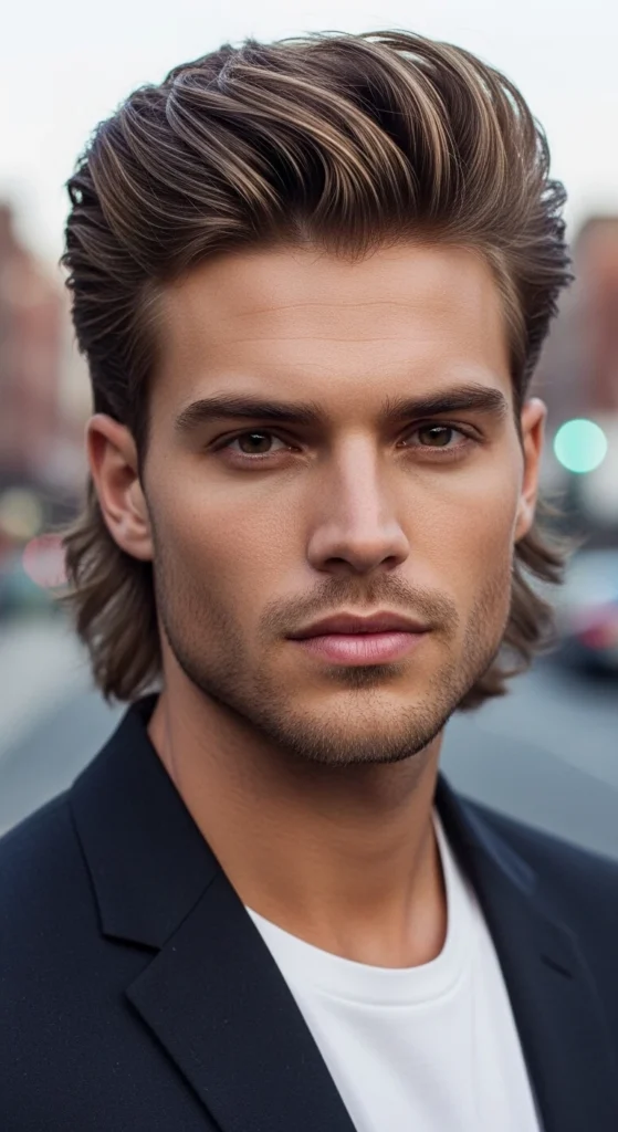 Blowout Taper Mullet