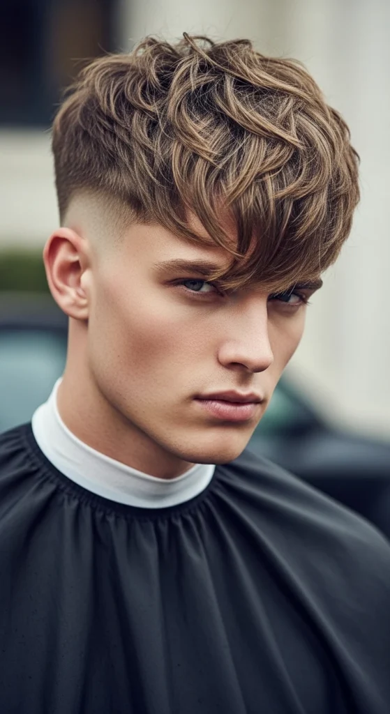 Blowout Taper Textured Fringe