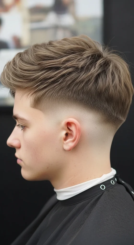 Choppy Edgar Burst Fade