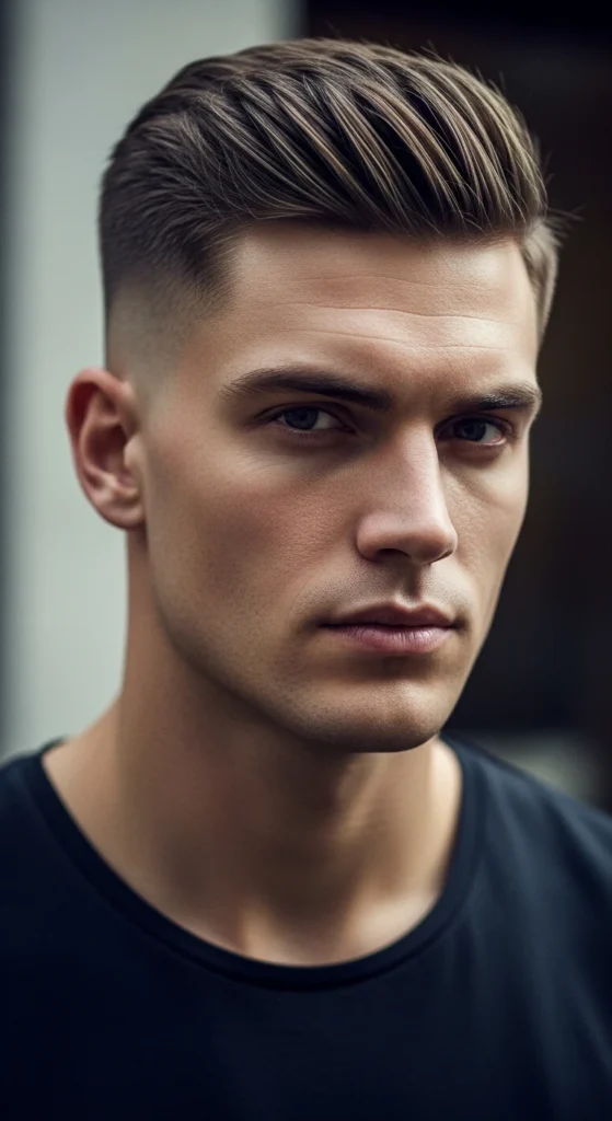 Crew Cut with Drop Fade