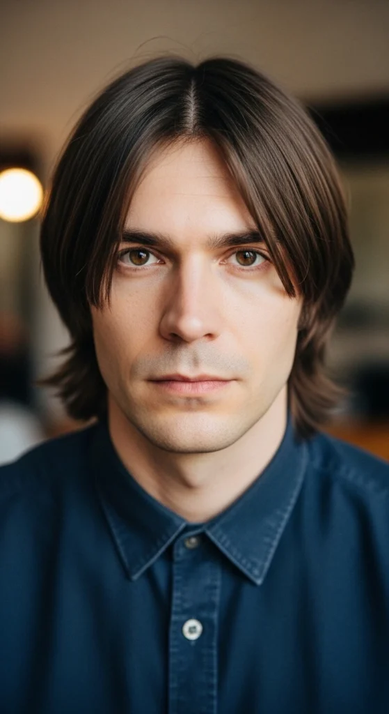 Curtain Bangs Middle Part