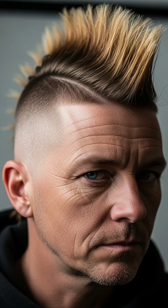 Drop Fade Mohawk