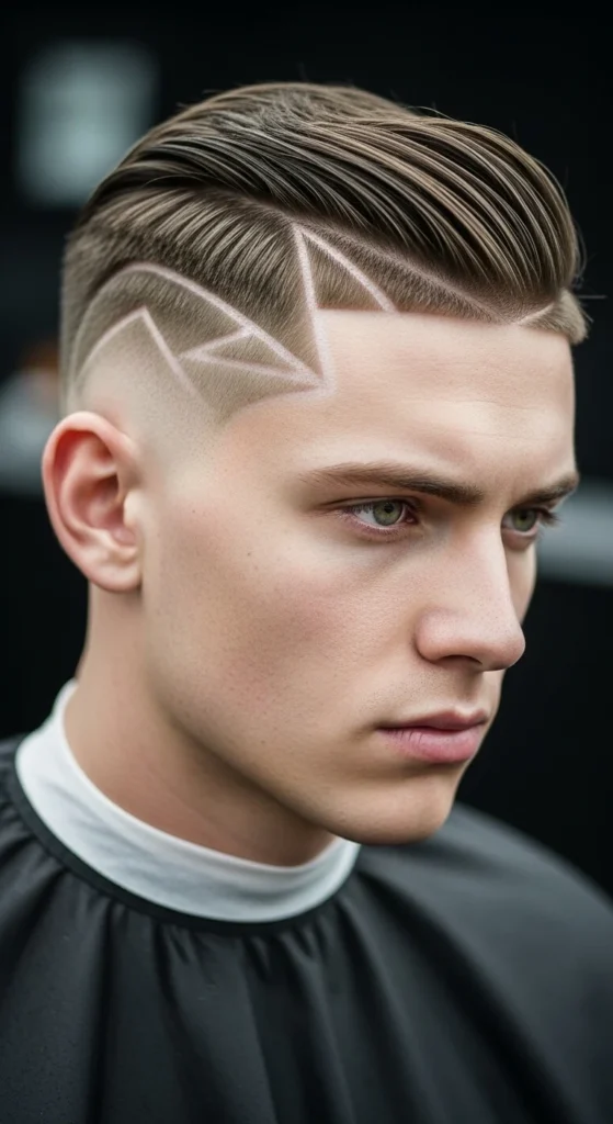 Drop Fade with Hard Part