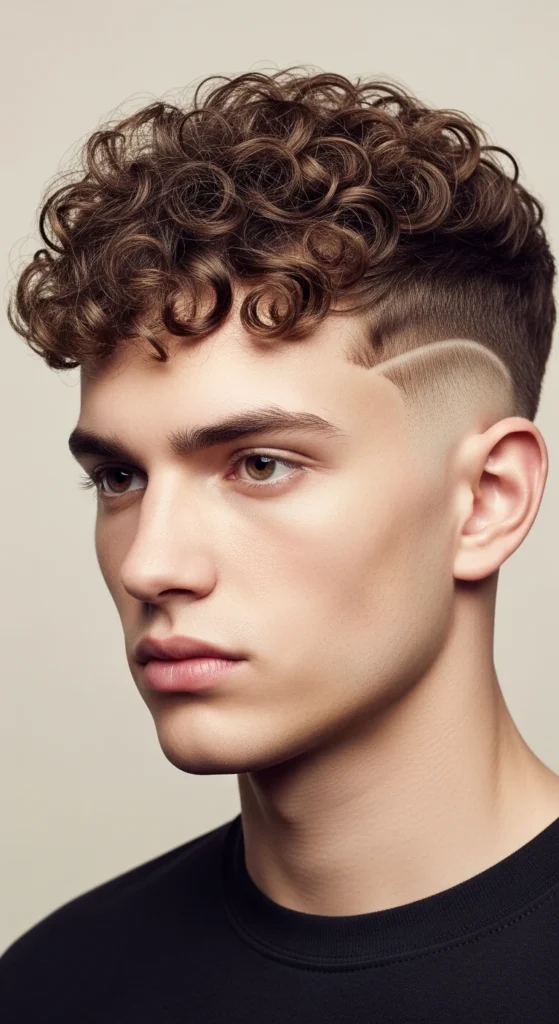 Drop Fade with Textured Crop