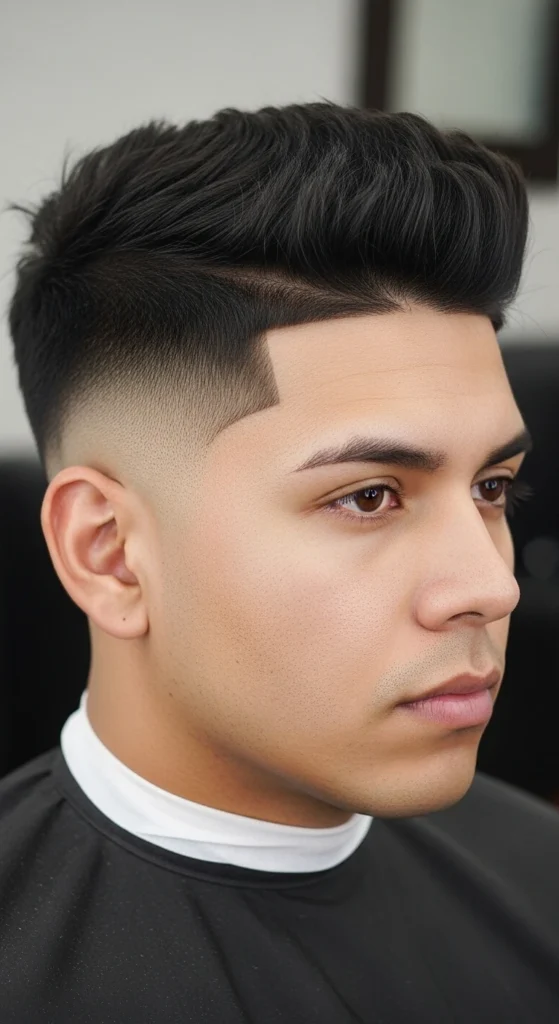 High Taper Fade Asian Hair