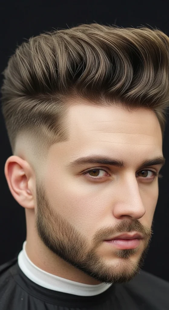 High Taper Fade Blowout