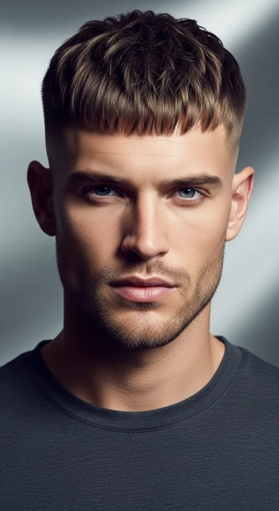 High Taper Fade French Crop