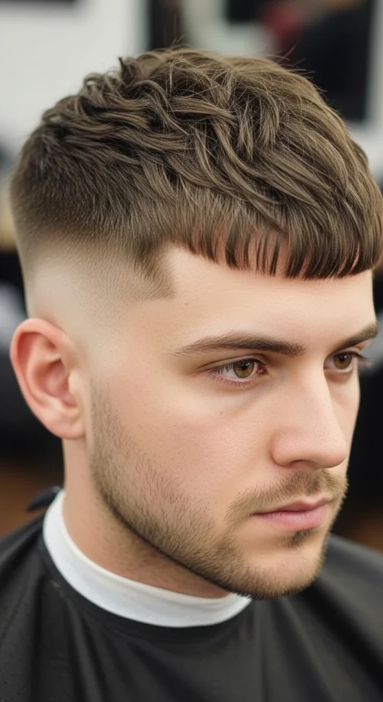 High Taper Fade Fringe