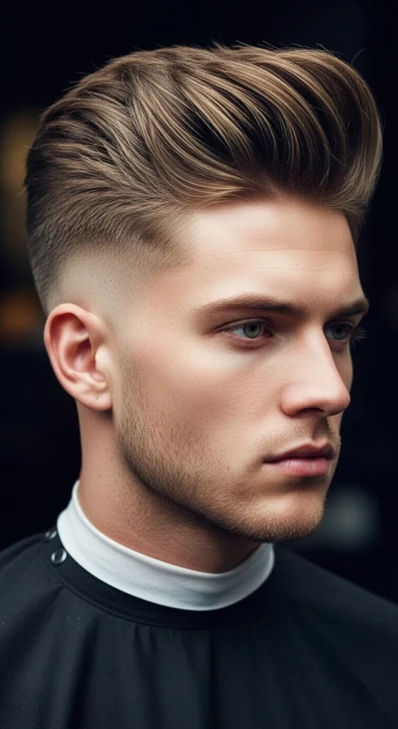 High Taper Fade Long Top