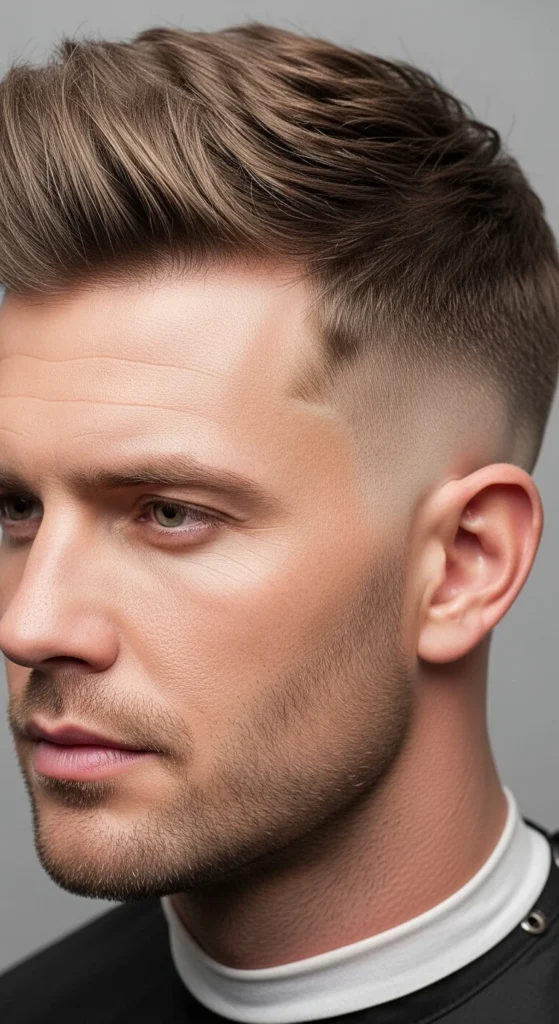High Taper Fade Quiff