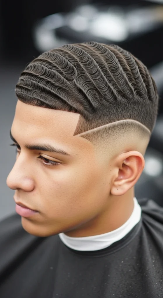 High Taper Fade Waves