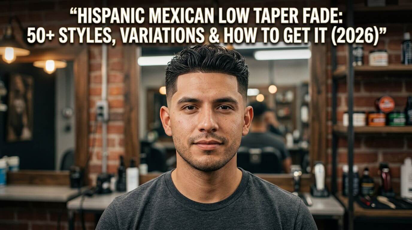 Hispanic Mexican Low Taper Fade