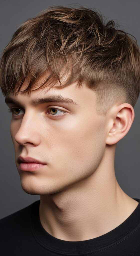 Low Maintenance Shaggy Low Taper Fade