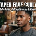 Low Taper Fade Curly Hair