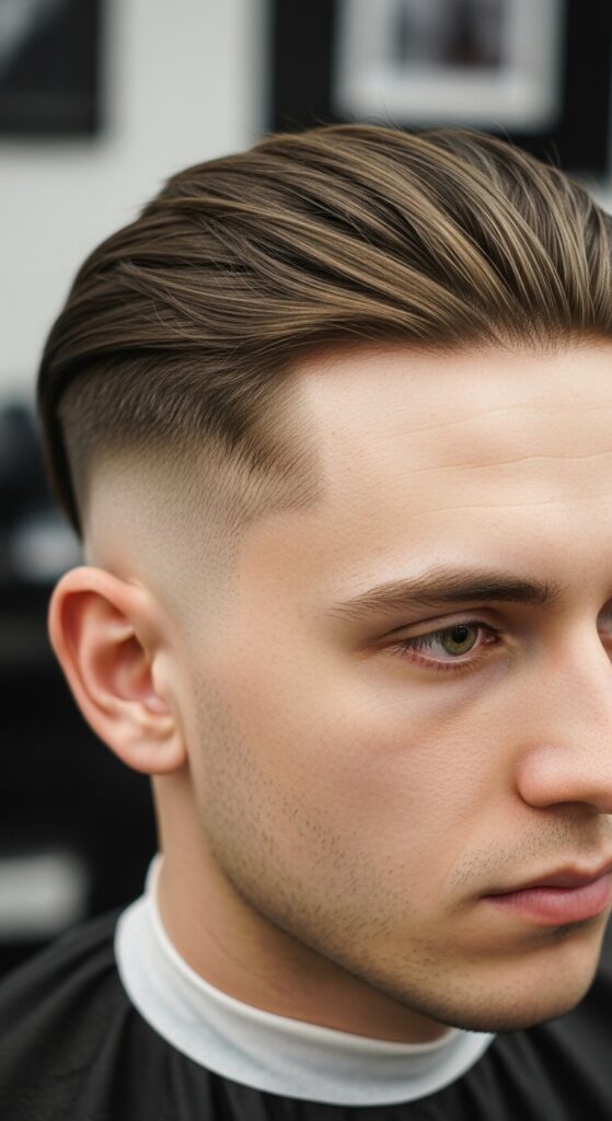 Low Taper Fade with Undercut